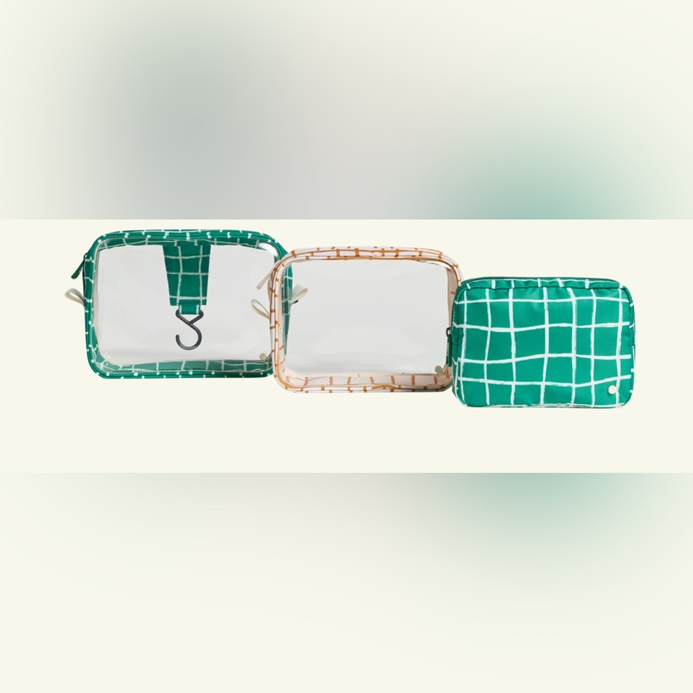 STATE NWT Set of 3 Travel Pouches